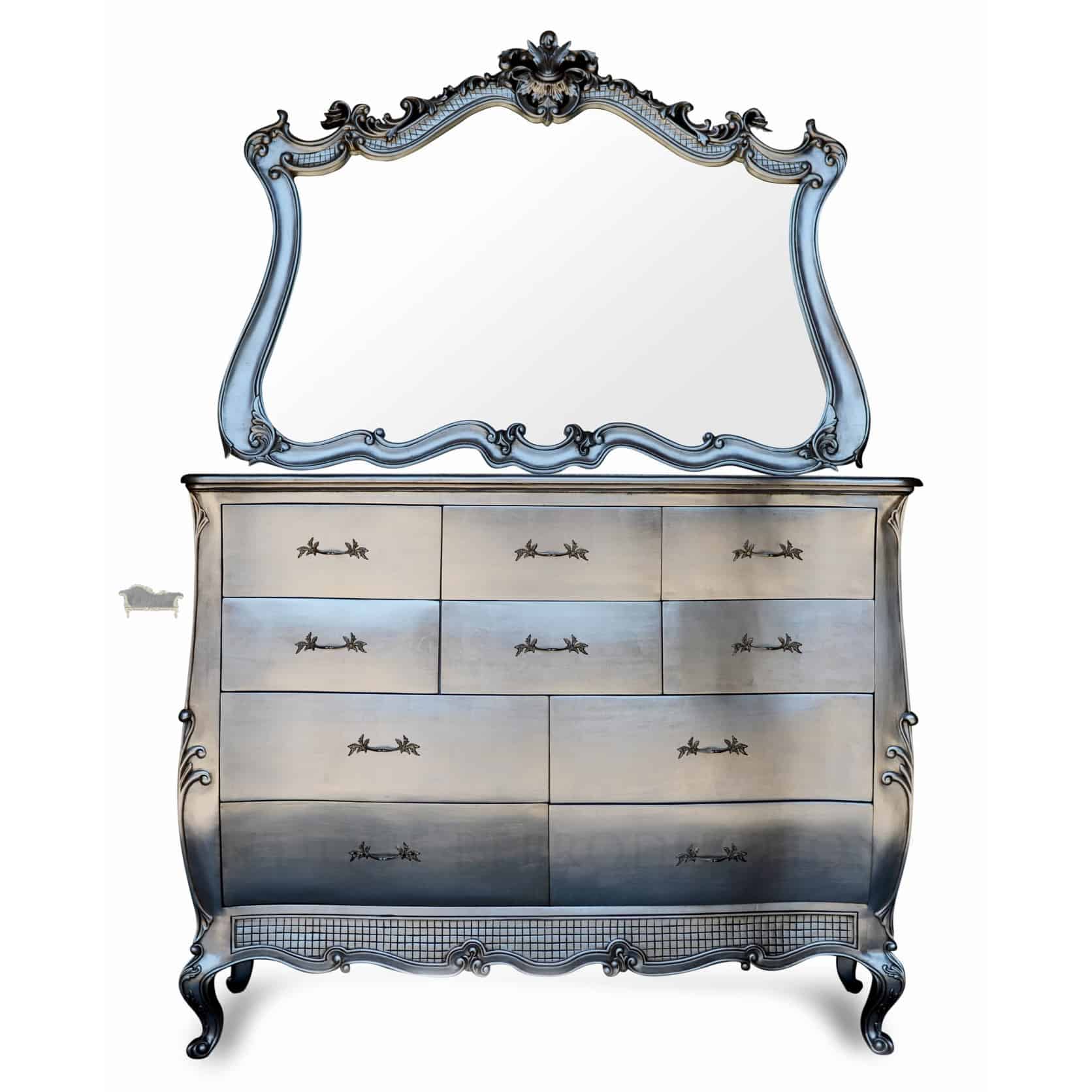 Dressing Tables French Provincial Chest of Drawers and Mirror Peacock Antique Reproduction Shop Dressing Tables French Provincial Chest of Drawers and Mirror Peacock Antique Reproduction Shop