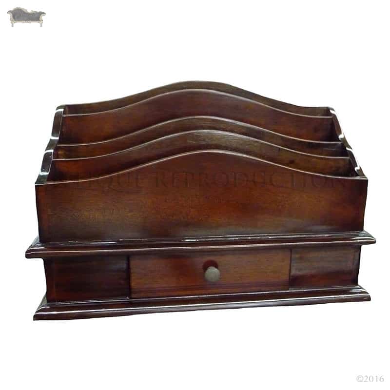 Desk Letter Box Holder Mahogany Antique Reproduction Shop Antique Reproduction Desk Letter Box Holder Mahogany - Desk Letter Box Holder Mahogany Antique Reproduction Shop