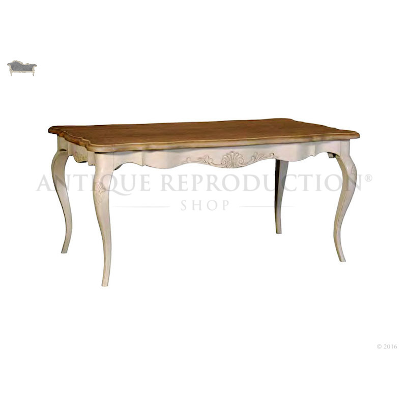 French Provincial Country Table With Ivory Legs Antique French Provincial Country Table With Ivory Legs