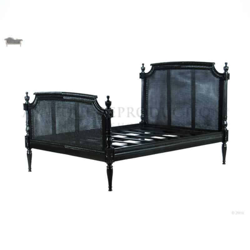 French Provincial Rattan Bed Antique Reion French Provincial Rattan Bed
