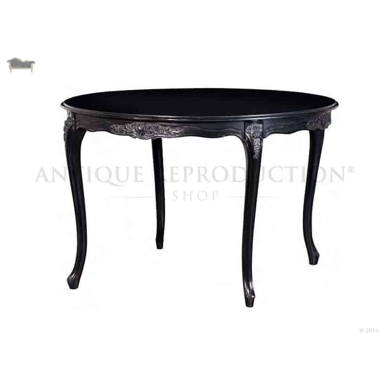 French Provincial Round Dining Table, Round French Table