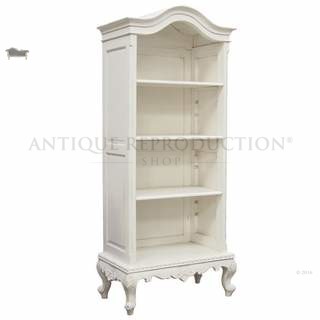 French Provincial Single Open Bookcase Antique Antique