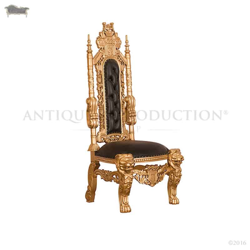 Black And Gold Throne Chair Throne Chairs Sweetheart Chairs Tagged