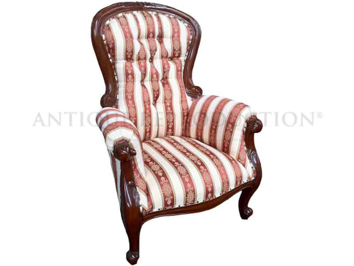 Reion Chairs French Style, Antique Arm Chairs