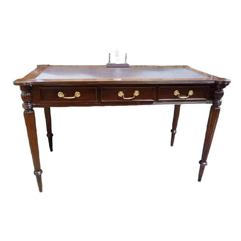 Writing Office Table Empire Style 3 Draw Desk Antique Reproduction ... writing-office-table-empire style 3 draw desk antique reproduction-2 - Writing Office Table Empire Style 3 Draw Desk Antique Reproduction